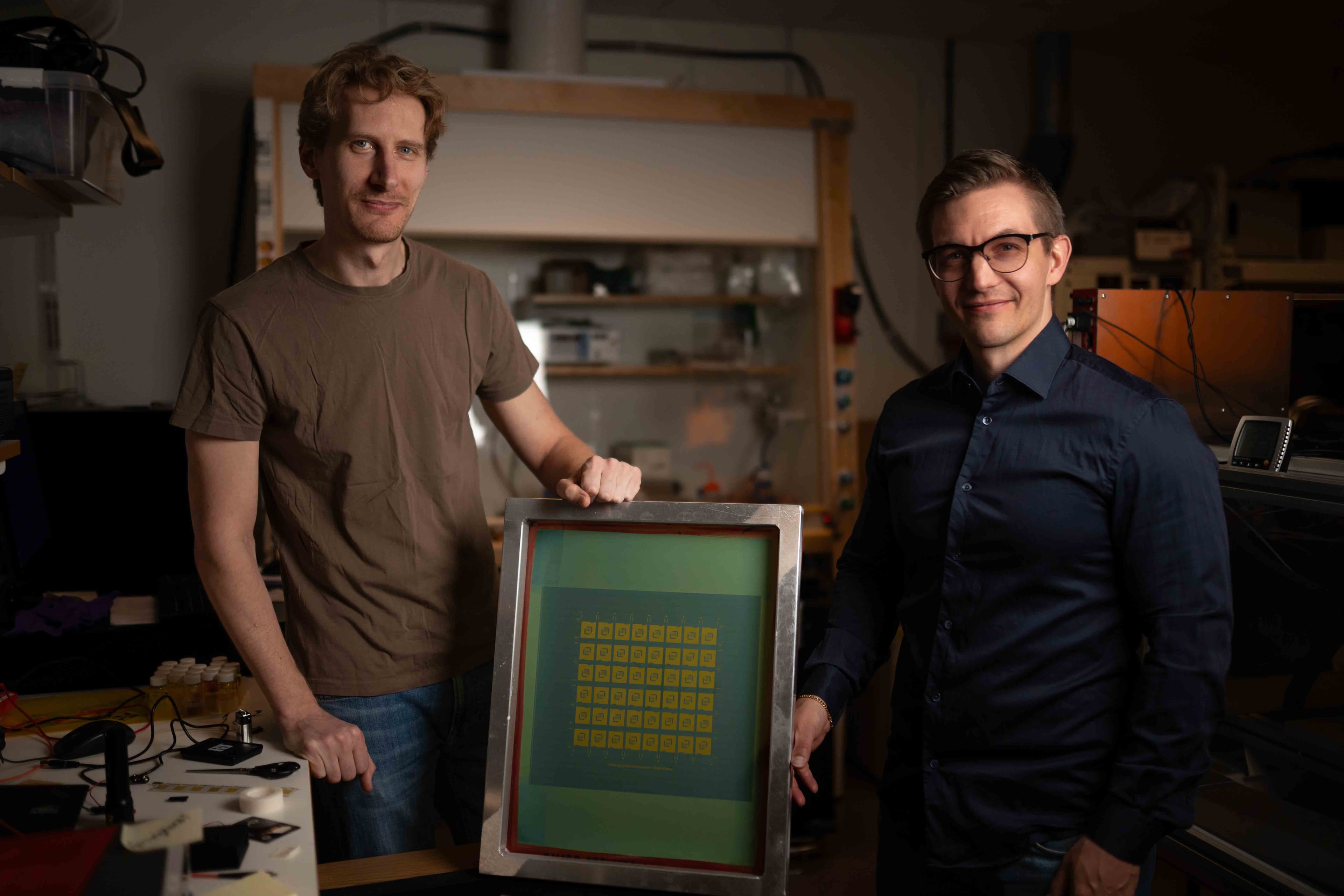 Grundarna bakom LunaLEC, ett av våra deep tech-bolag