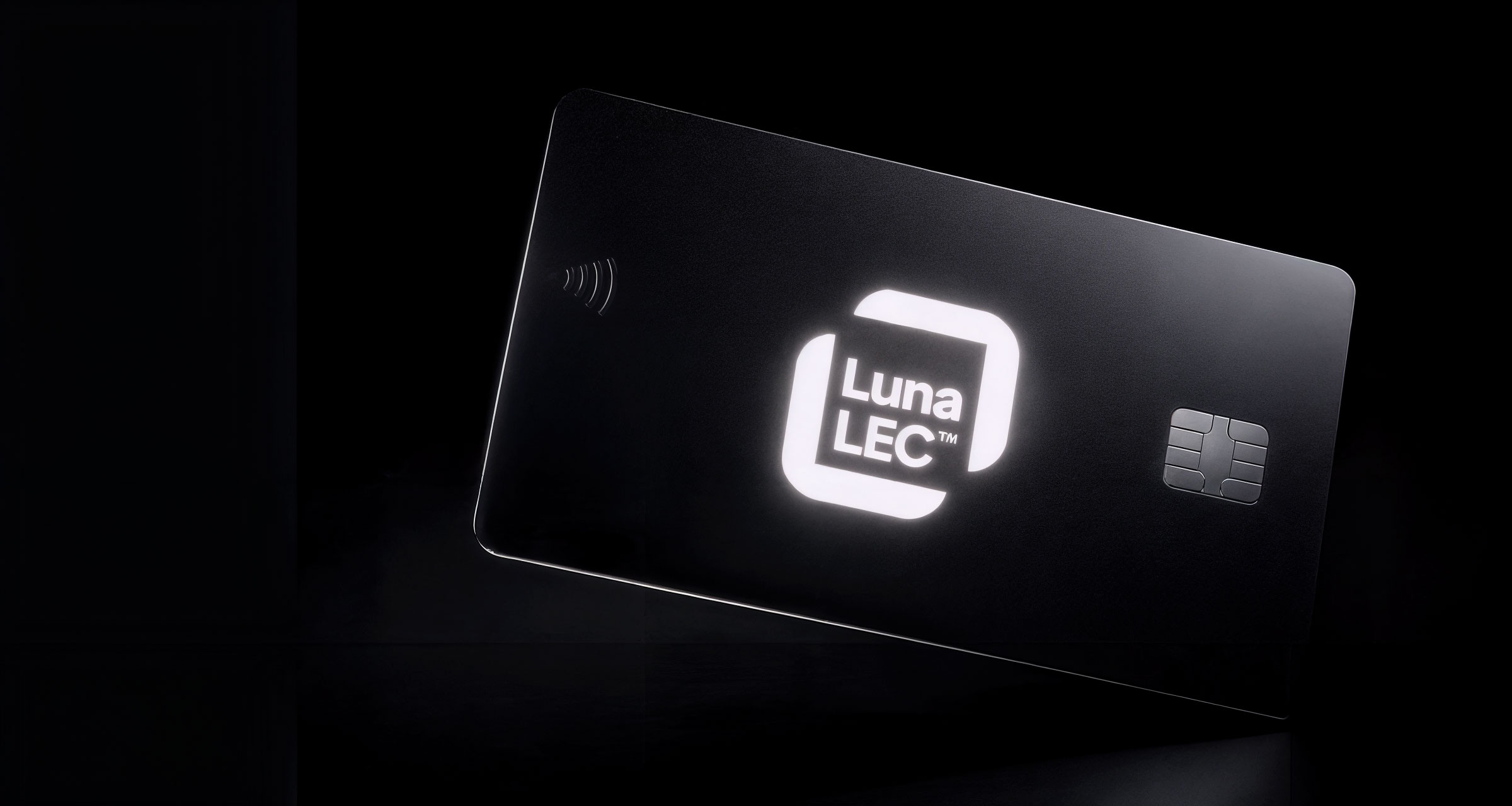 Glowing Lumifoil sample